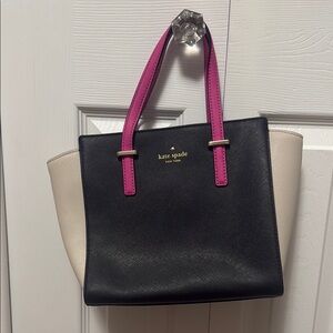 Kate Spade Black and Pink Tote Bag